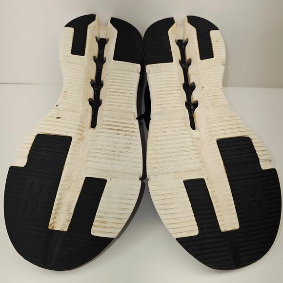 On Running Black and White Sneakers - Picture 7 of 9